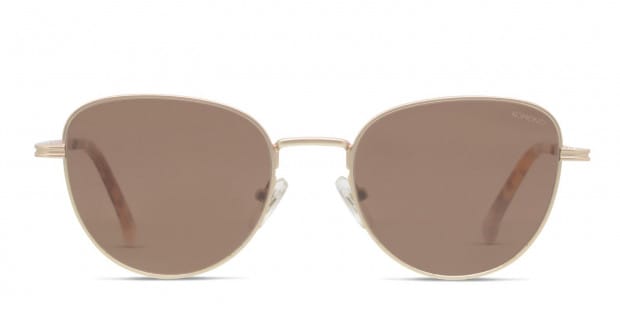 Komono The Chloe Gold Prescription Sunglasses 50 Off Lenses
