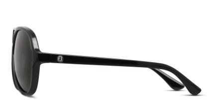 Electric Elsinore Shiny Black glasses - Shiny Black - Side View