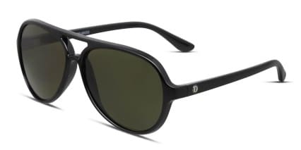 Electric Elsinore Shiny Black glasses - Shiny Black - Angle View