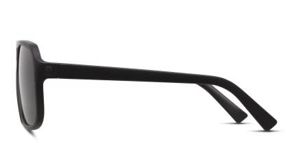 Electric Dude Matte Black glasses - Matte Black / Gray - Side View