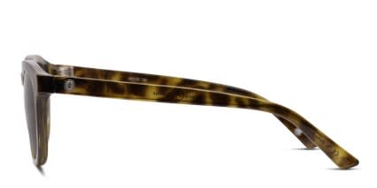 Electric Bellevue Tortoise, Green glasses - Tortoise / Green - Side View