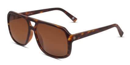 Electric Dude Tortoise glasses - Tortoise - Angle View