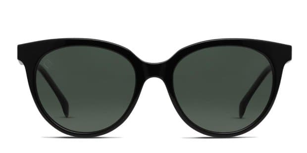RAEN Lily Shiny Black Prescription Sunglasses - 50% Off Lenses display picture 3