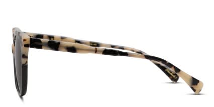 RAEN Lily Tortoise, Beige, Black glasses - Tortoise / Beige / Black - Side View