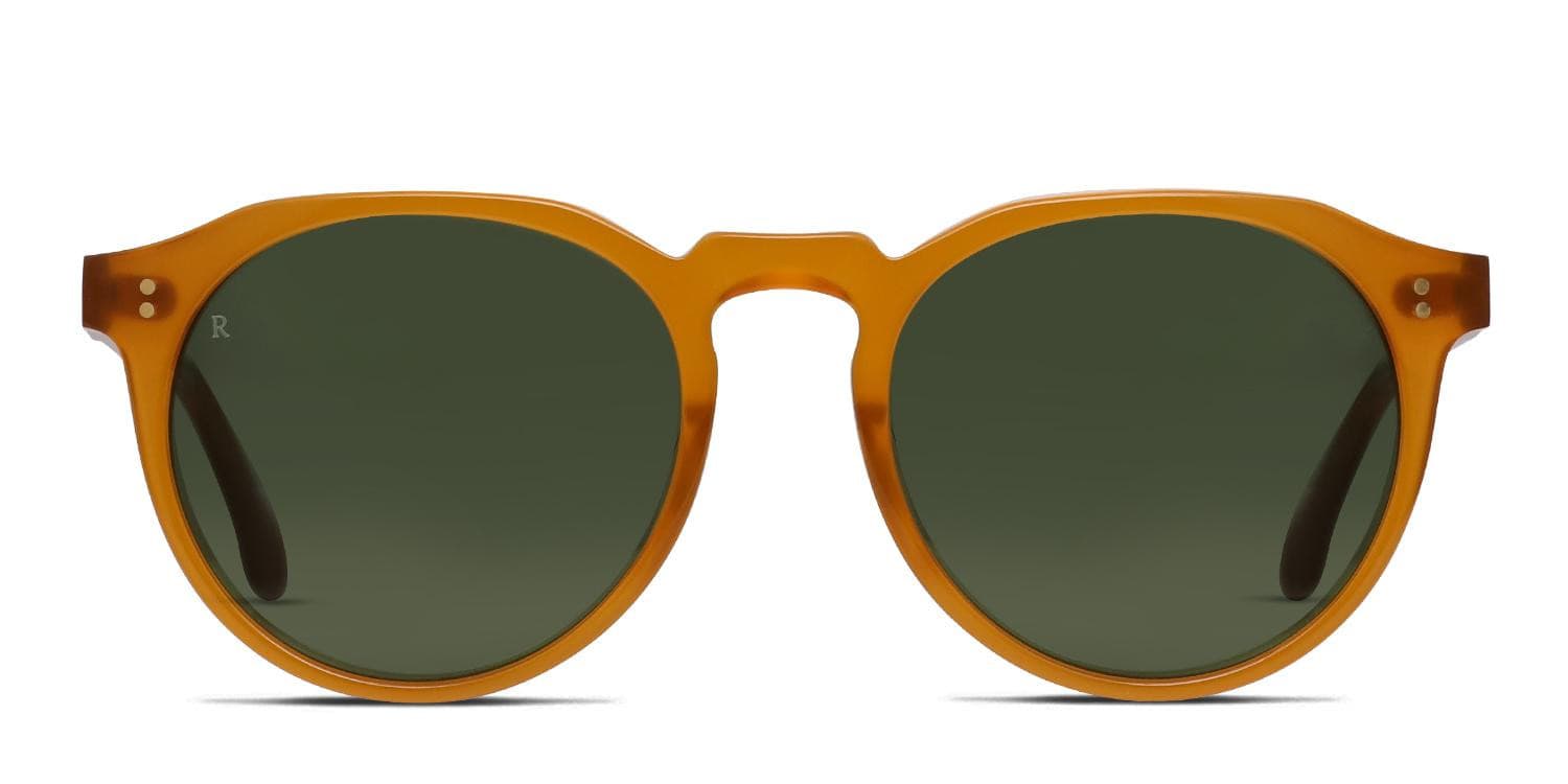 RAEN Remmy Orange glasses - Orange - Frontal View