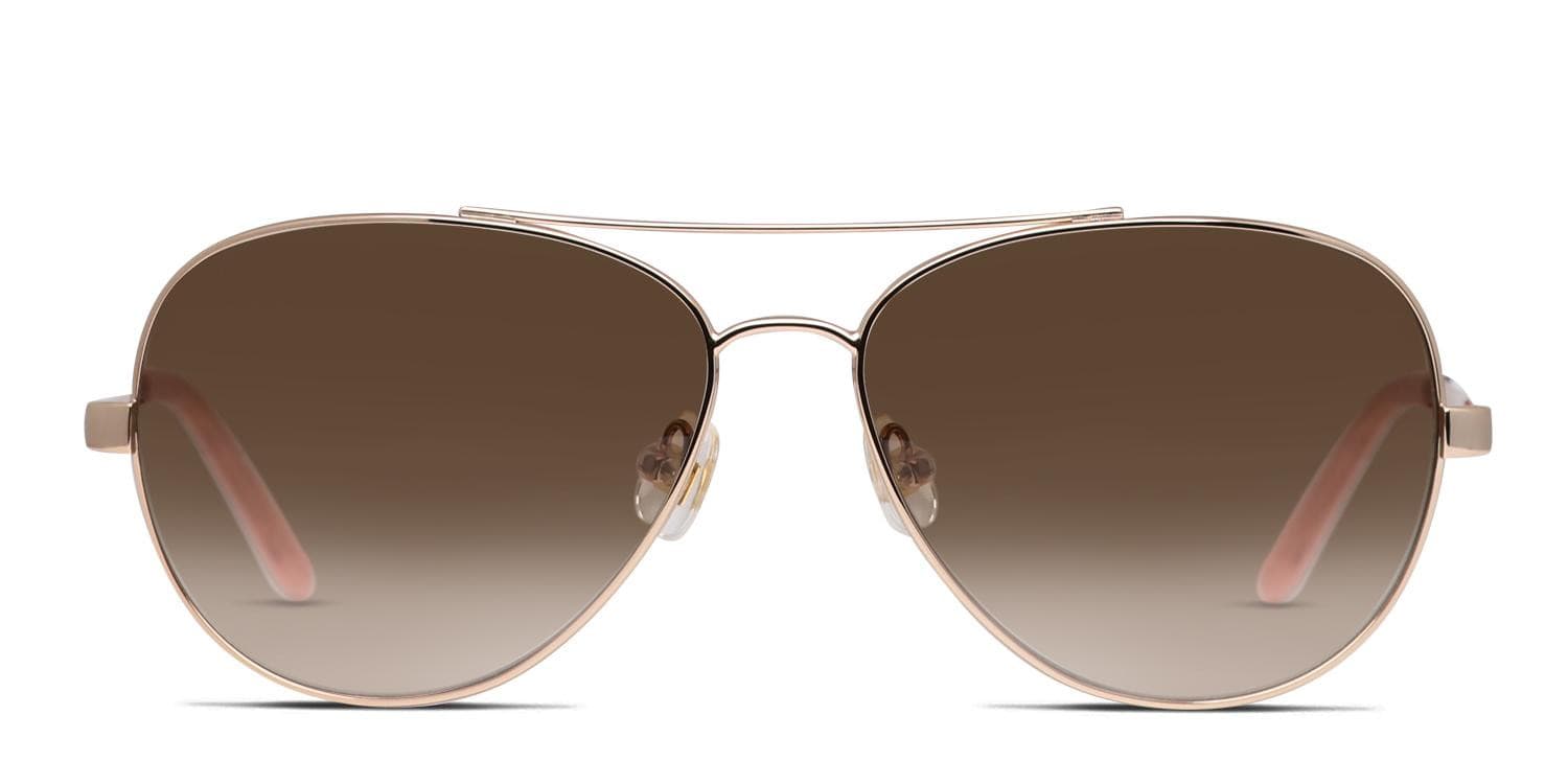 Kate Spade Avaline/S Gold glasses - Gold - Frontal View