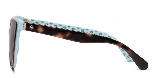 Kate spade blue tortoise glasses hot sale