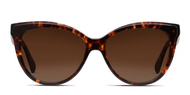 Kate Spade Daesha/S Tortoise Prescription Sunglasses - 50  display picture 3