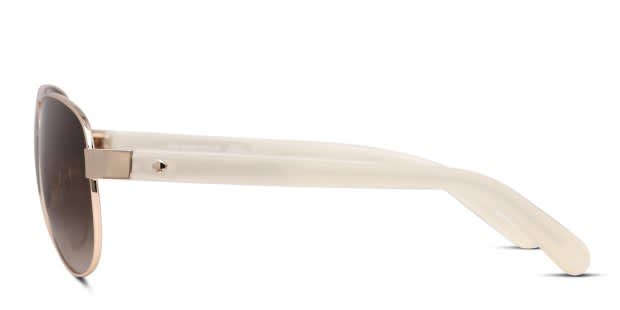 Kate Spade Dalia 2/S Gold, White Prescription Sunglasses  display picture 3