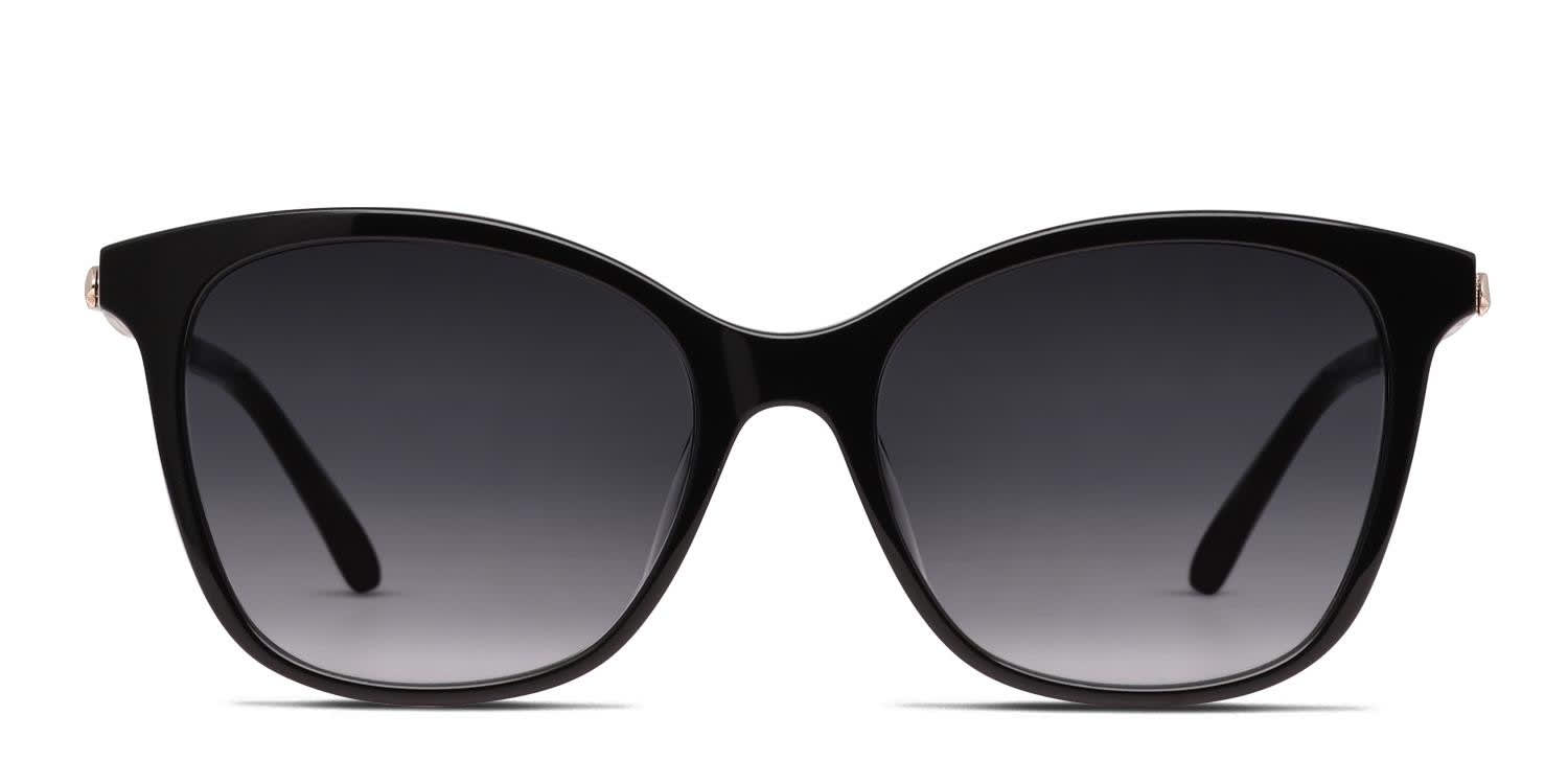 Kate Spade Dalila/S Shiny Black glasses - Shiny Black - Frontal View