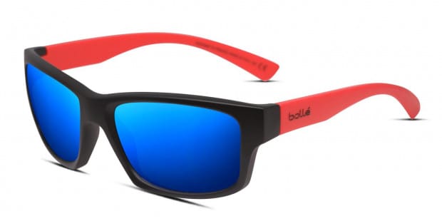 Bolle Holman Floatable Black, Red Prescription Sunglasses - 50