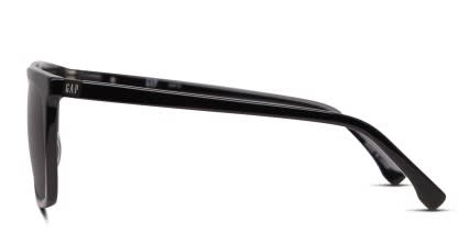 Gap SGP006 Shiny Black glasses - Shiny Black - Side View