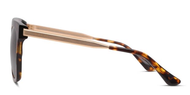 DIFF Bella DIFF Bella Sunglasses Brown Amber Frames Brown Lenses Gold Tone NEW DIFF Bella DIFF Bella Sunglasses Brown Amber Frames Brown  main image 4