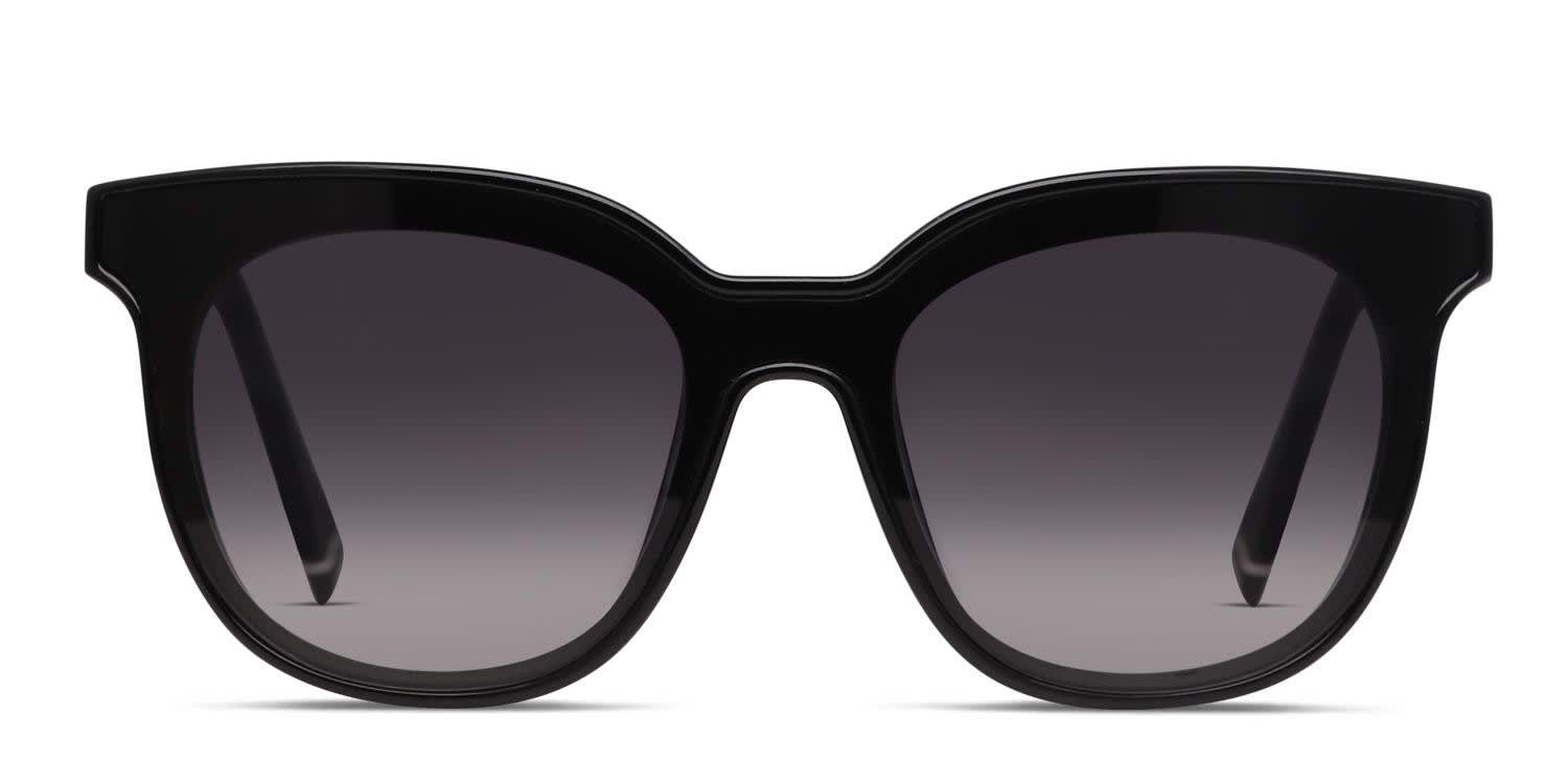 FILA SFI182 Shiny Black (Non-Rx-able) glasses - Shiny Black - Frontal View