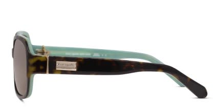 Kate Spade Akira/P/S Brown/Tortoise/Blue glasses - Brown / Tortoise / Blue - Side View