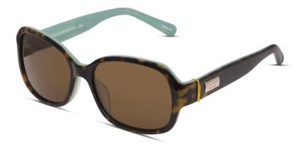 Kate Spade Akira/P/S Brown/Tortoise/Blue glasses - Brown / Tortoise / Blue - Angle View