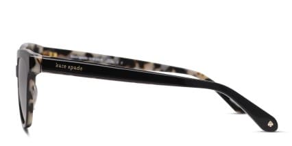 Kate Spade Cayenne/S Shiny Black glasses - Shiny Black - Side View