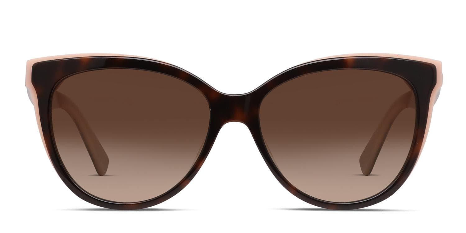Kate Spade Daesha/S Tortoise/Pink glasses - Tortoise / Pink - Frontal View
