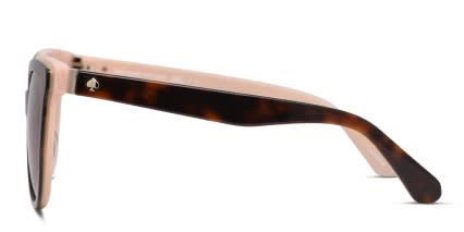 Kate Spade Daesha/S Tortoise/Pink glasses - Tortoise / Pink - Side View