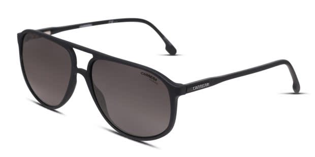 Carrera 124/S 3 Matte Black Pilot Sunglasses - Size 58mm, Lens Category 2