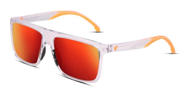 Carrera 8055/S Clear Prescription Sunglasses - 50% Off Lenses