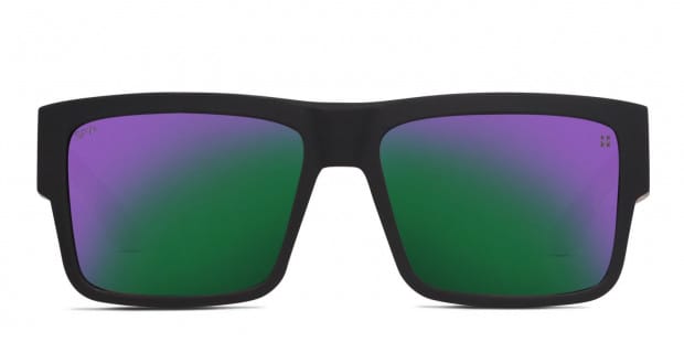 Spy Cyrus Matte Black Green Prescription Sunglasses 50 Off Lenses
