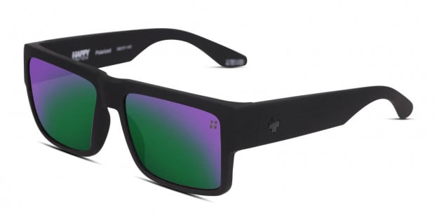 Spy Cyrus Matte Black Green Prescription Sunglasses 50 Off Lenses