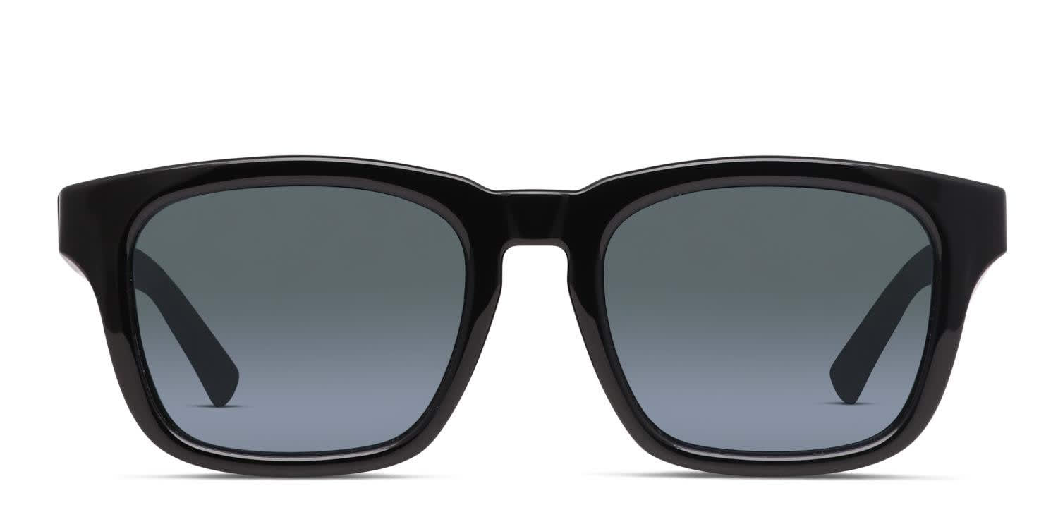 Spy Saxony Shiny Black Prescription Sunglasses - 50% Off Lenses