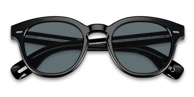 Oliver Peoples OV5413SU Cary Grant Shiny Black Prescription Sunglasses