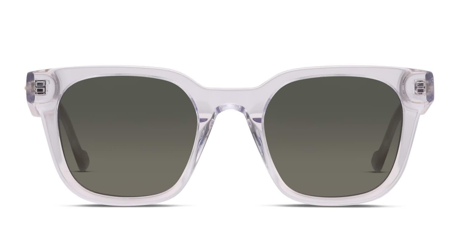 Le Specs Biopic Clear glasses - Clear - Frontal View