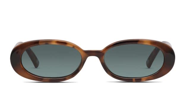 Le Specs Outta Love Brown, Tortoise Prescription Sunglasses - 50