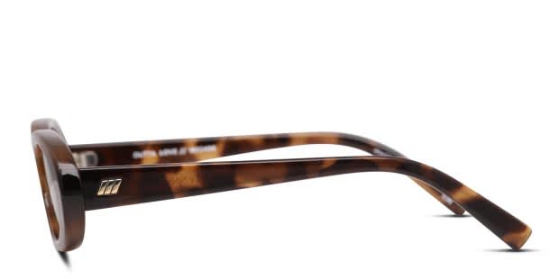 Le Specs Outta Love Brown, Tortoise Prescription Sunglasses  display picture 3