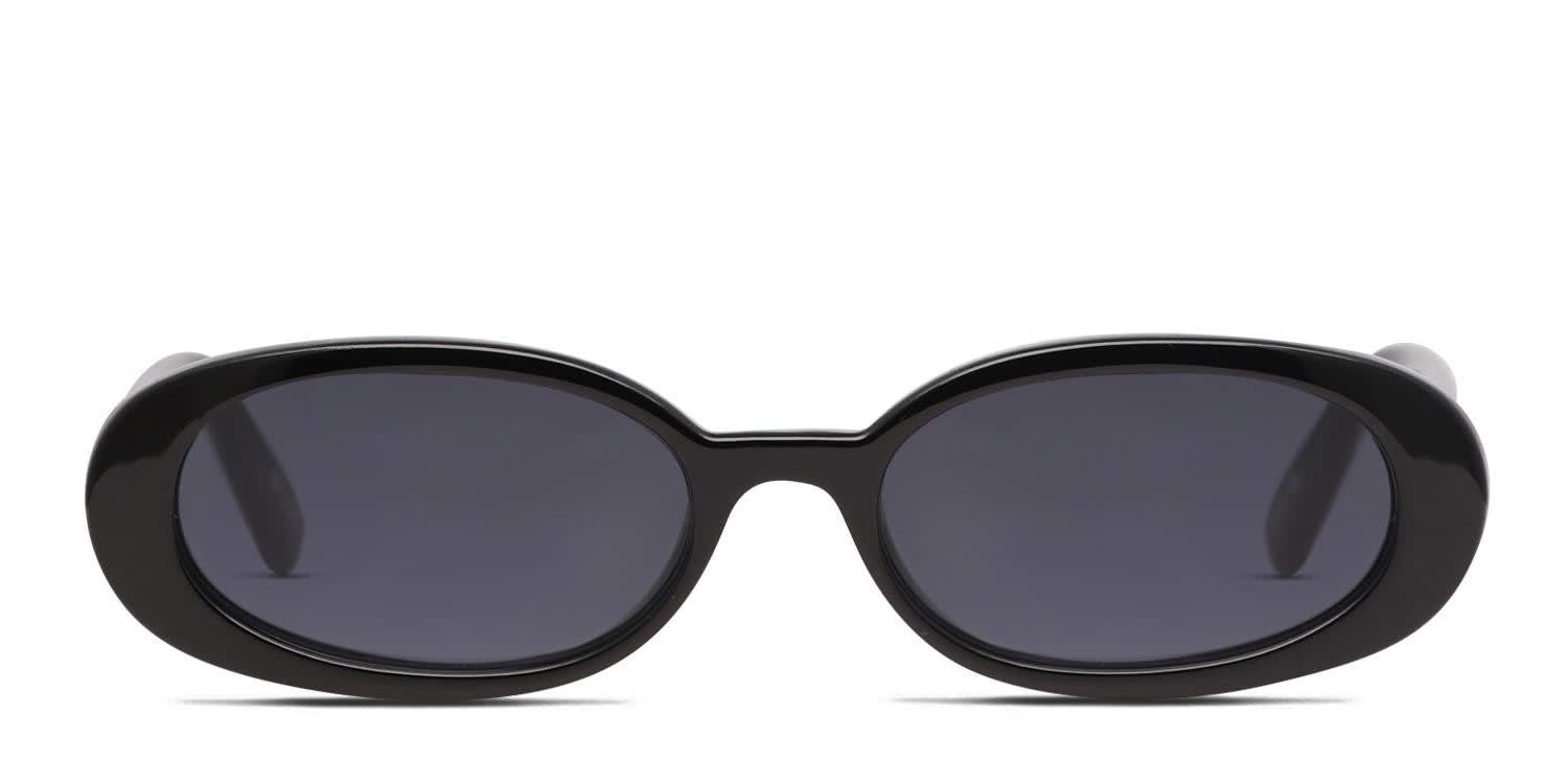 小物 Le Specs outta love Le Specs Outta Love Shiny Black Prescription Sunglasses - 50% Off