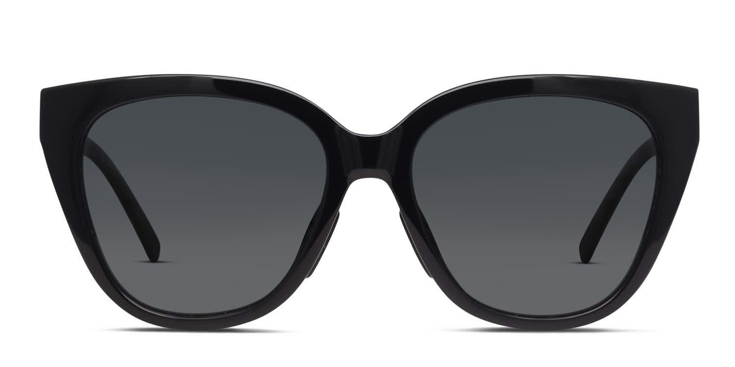 Diff Kenzie Shiny Black Prescription Sunglasses - 50% Off Lenses