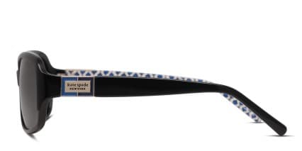 Kate Spade Annika/P/S Shiny Black glasses - Shiny Black - Side View