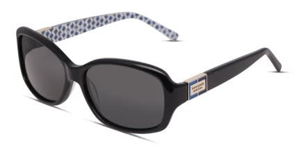 Kate Spade Annika/P/S Shiny Black glasses - Shiny Black - Angle View