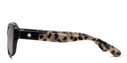Kate Spade Claretta/P/S Shiny Black glasses - Shiny Black - Side View