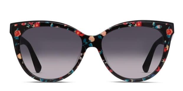 Kate Spade Daesha/S Multicolor, Black Prescription Sunglasses - 50
