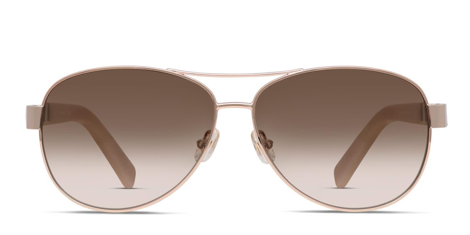 Kate Spade Dalia/S Gold glasses - Gold - Frontal View