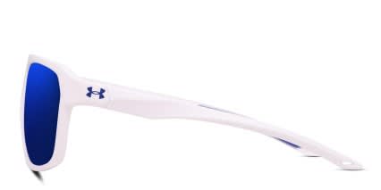 Under Armour UA Dominate White glasses - White - Side View