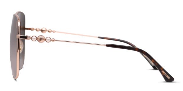 Jimmy Choo Amora/F/SK Gold Prescription Sunglasses