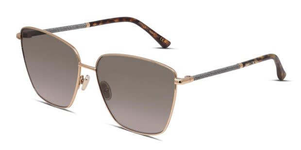Jimmy Choo Lavi/S Gold Prescription Sunglasses