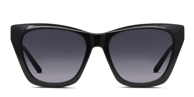Jimmy Choo Rikki/G/S Shiny Black Prescription Sunglasses