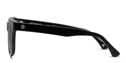 Electric Modena Shiny Black glasses - Shiny Black - Side View