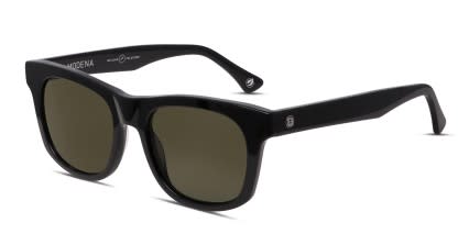 Electric Modena Shiny Black glasses - Shiny Black - Angle View