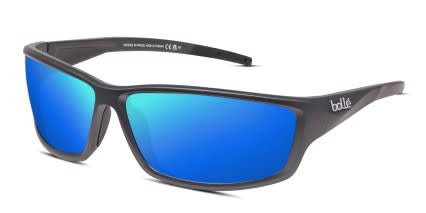 Bolle Cerber Gray, Blue glasses - Gray / Blue - Angle View