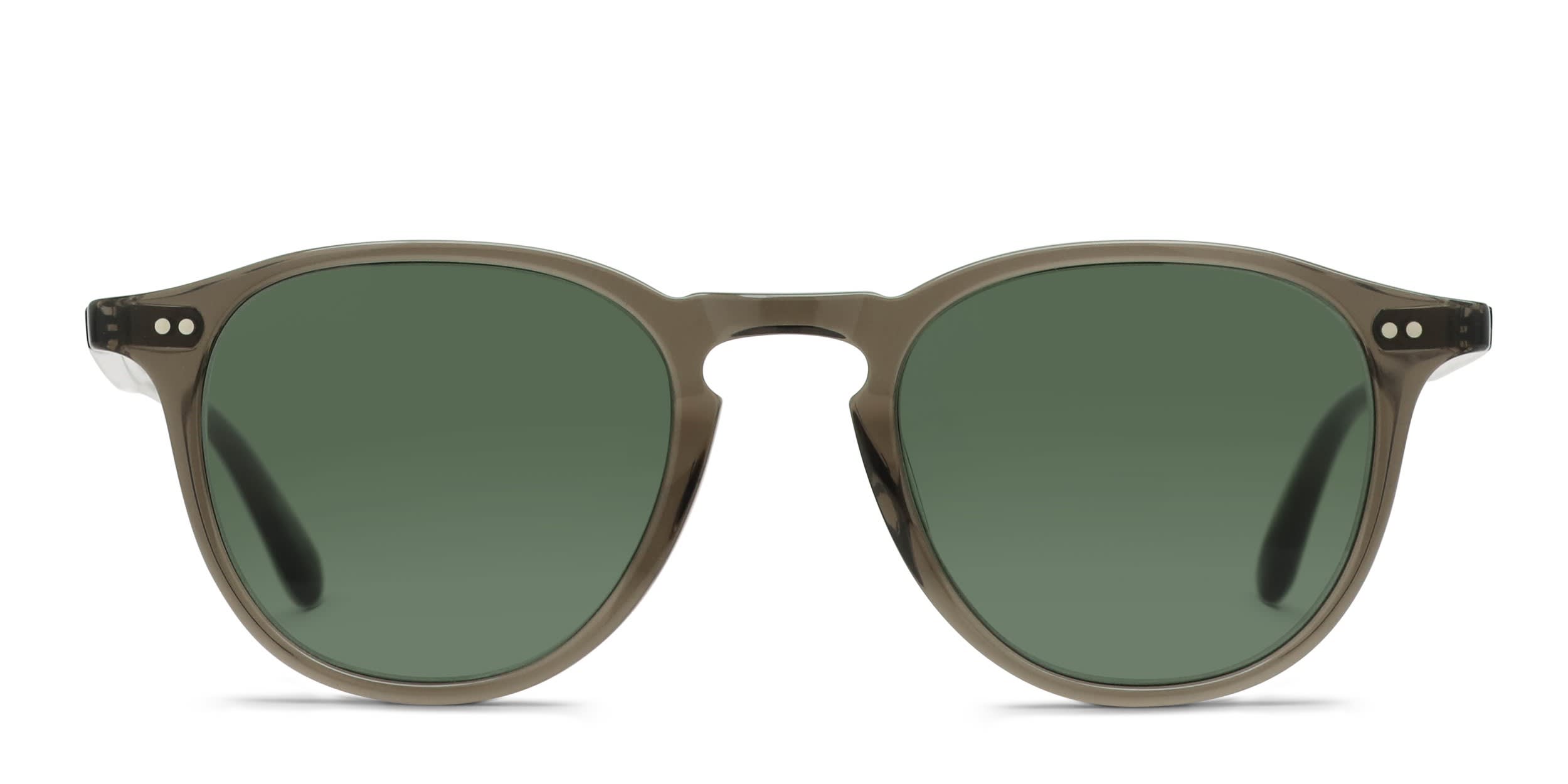 Garrett Leight Hampton Sun Gray glasses - Gray - Frontal View