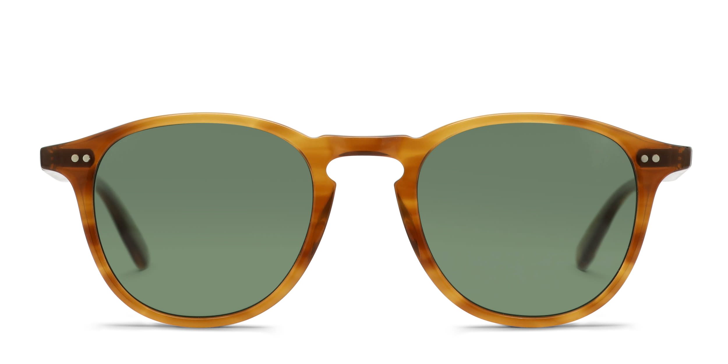 Garrett Leight Hampton Sun Brown, Tortoise glasses - Brown / Tortoise - Frontal View