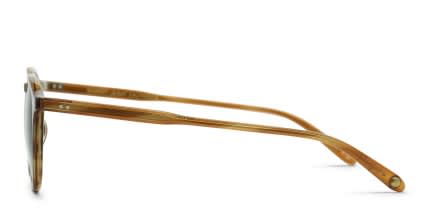 Garrett Leight Hampton Sun Brown, Tortoise glasses - Brown / Tortoise - Side View