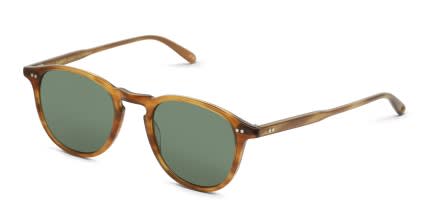 Garrett Leight Hampton Sun Brown, Tortoise glasses - Brown / Tortoise - Angle View